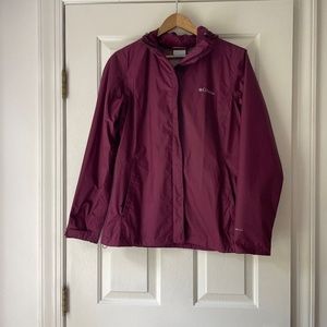 COLUMBIA rain coat